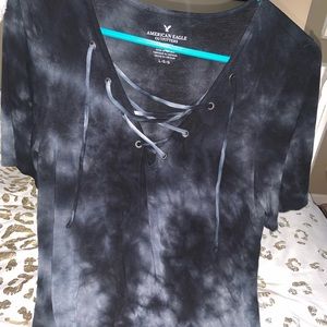 American Eagle Tie Dye Tee